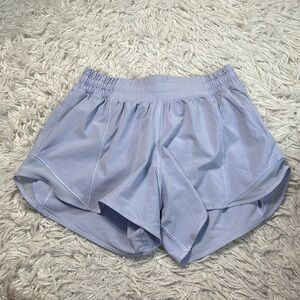 Lululemon Hotty Hot Short II *Long 4" Serene Blue